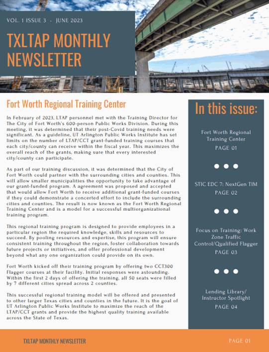 LTAP  Newsletter